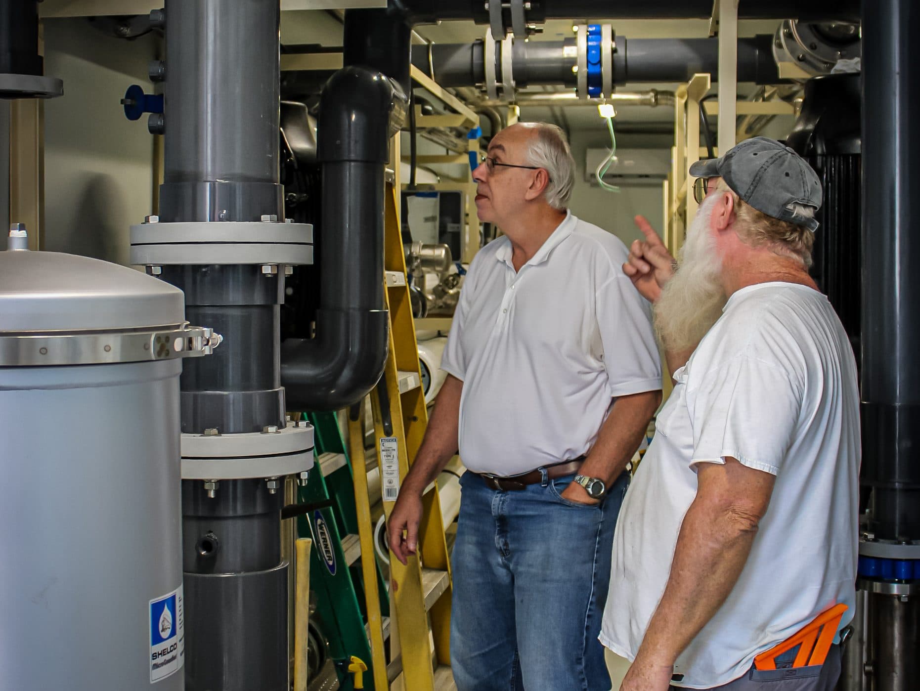 Completed Haliant water treatment system